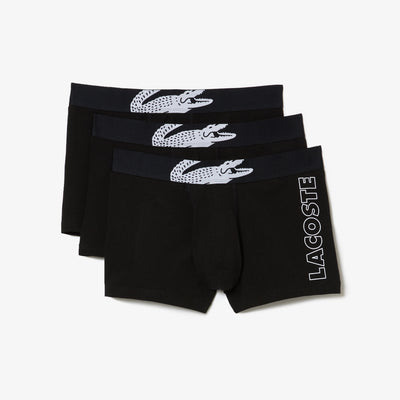 Shop The Latest Collection Of Lacoste Men'S Lacoste Crocodile Print Trunk Three-Pack - 5H2082 In Lebanon