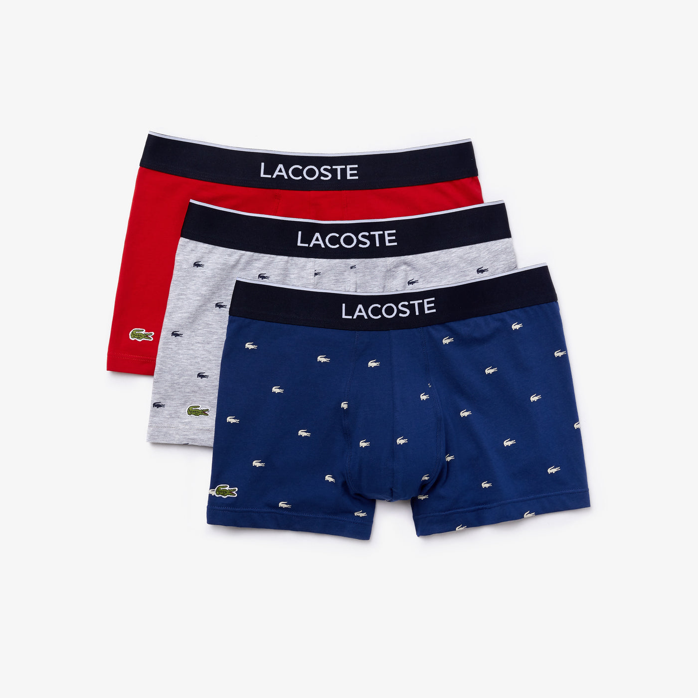 Shop The Latest Collection Of Lacoste Pack Of 3 Casual Signature Boxer Briefs - 5H3411 In Lebanon
