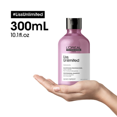 Liss Unlimited Shampoo For Rebellious Frizzy Hair & Straightened Hair Serie Expert 300 Ml
