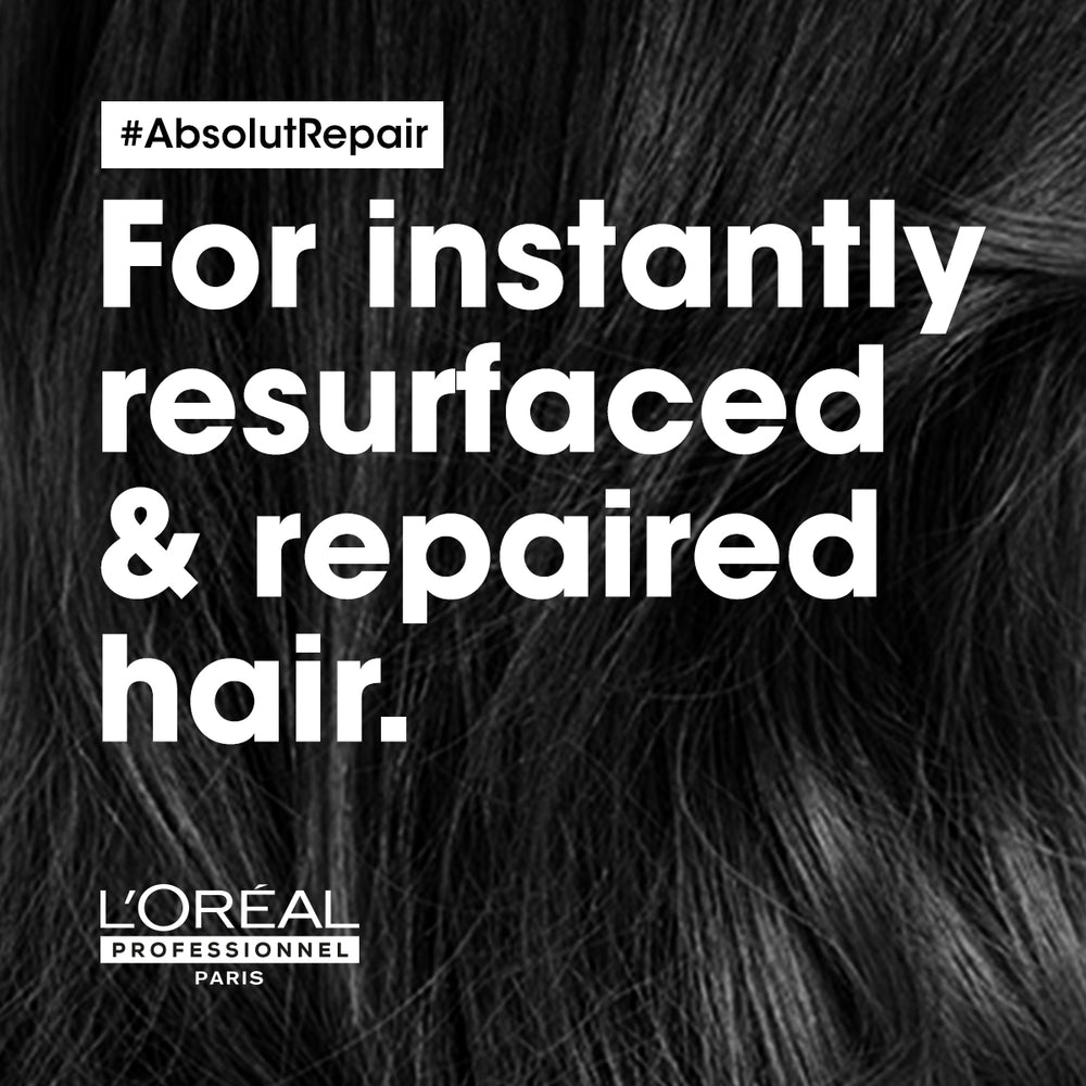 Absolut Repair Golden Mask For Dry And Damaged Hair, Lightweight Touch Serie Expert 250Ml