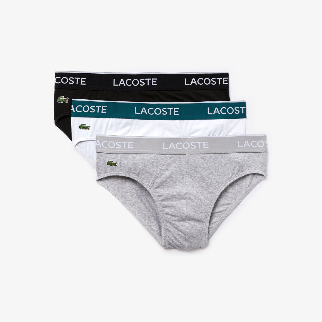Shop The Latest Collection Of Lacoste Pack Of 3 Casual Briefs - 8H3472 In Lebanon