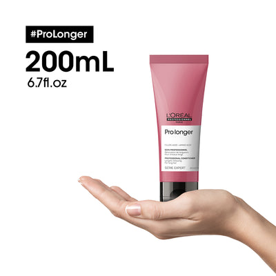 Pro Longer Conditioner With Filler-A100 And Amino Acid For Long Hair With Thinned Ends Serie Expert 200Ml