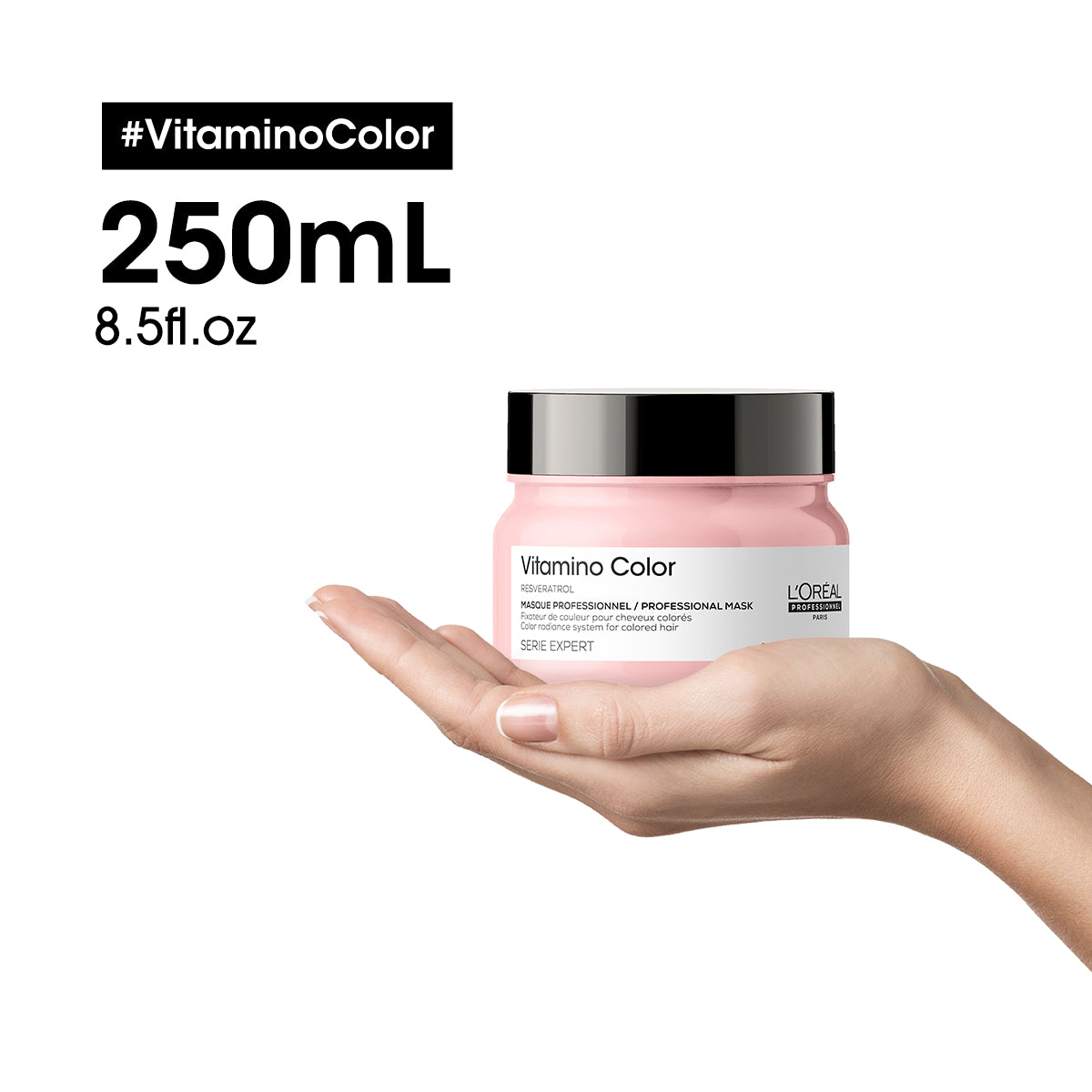 Vitamino Color Mask With Resveratrol For Color-Treated Hair Serie Expert 250Ml