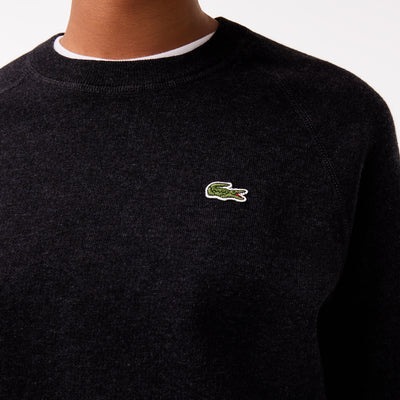 Women's Lacoste Crew Neck Two-Ply Jersey Sweater - Af1105