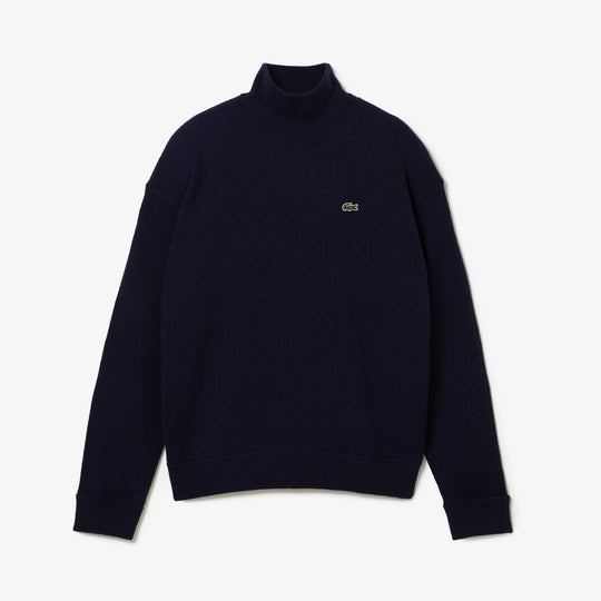 Shop The Latest Collection Of Lacoste Women'S Lacoste High Neck Wool Sweater - Af9542 In Lebanon
