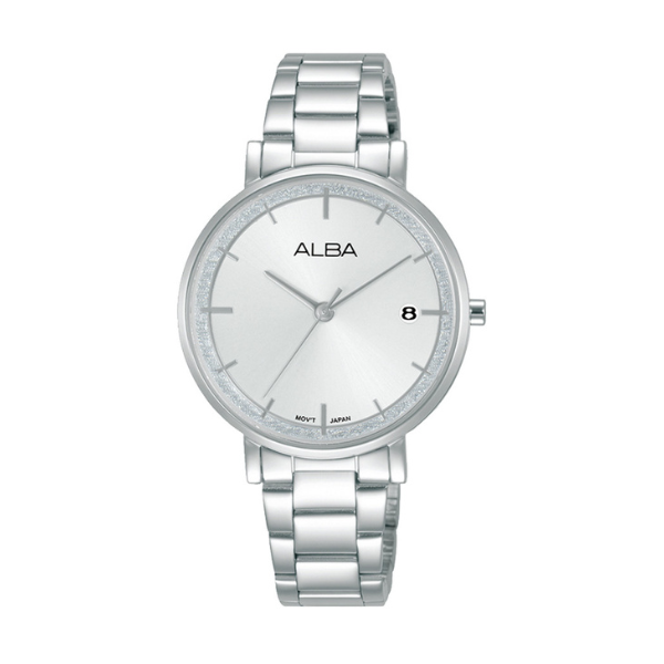 Shop The Latest Collection Of Alba Fashion White Dial Silver Steel 32Mm- Ag8M79X1 In Lebanon