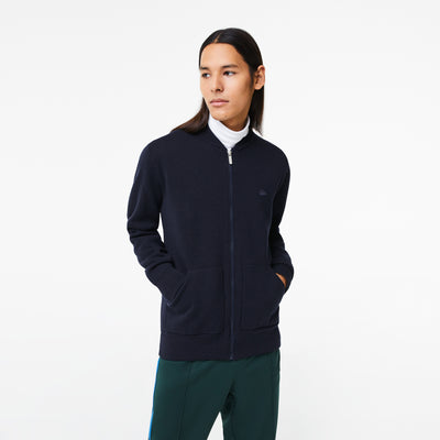 Shop The Latest Collection Of Lacoste Men'S Lacoste Classic Fit Wool Zip Sweater - Ah0394 In Lebanon