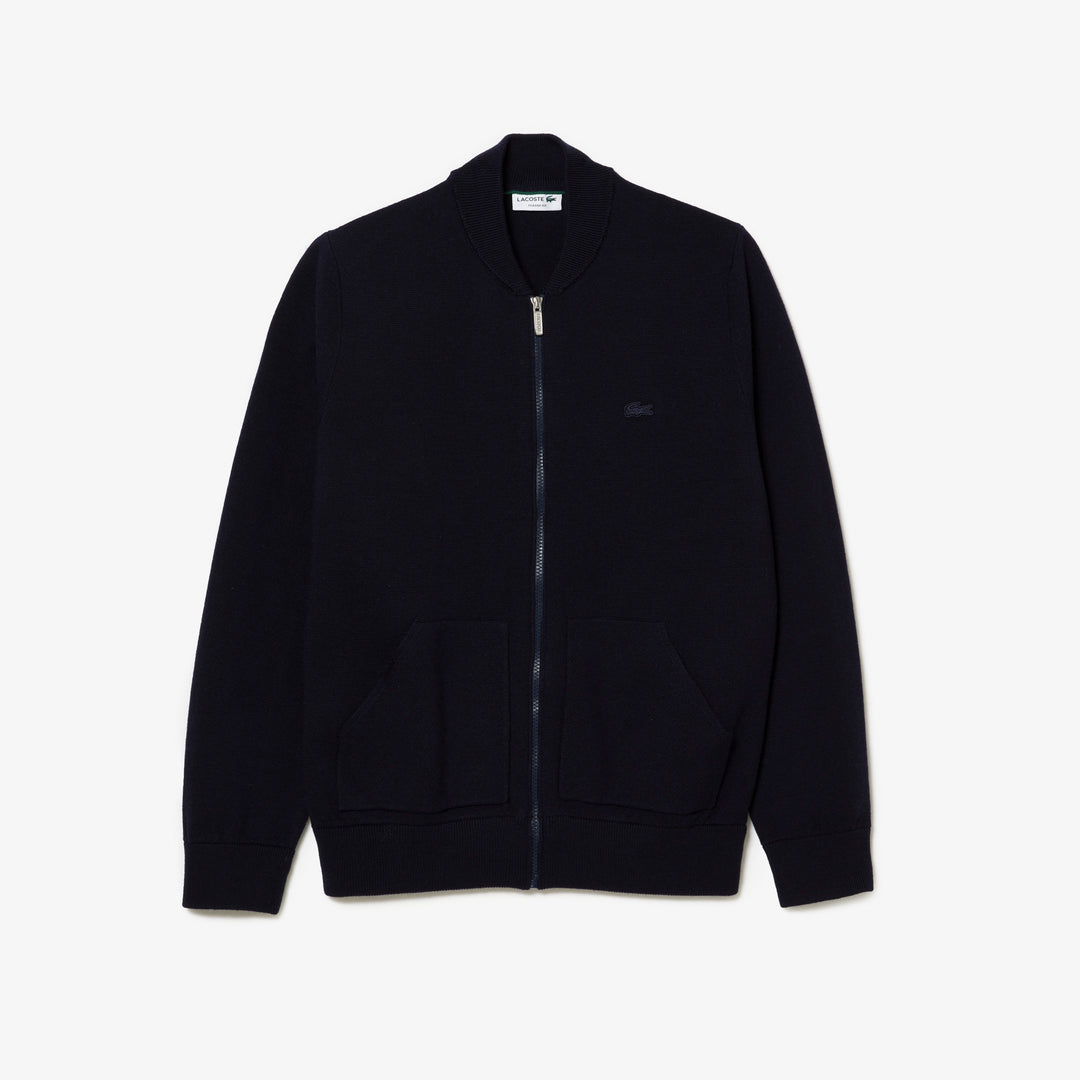 Men's Lacoste Classic Fit Wool Zip Sweater - Ah0394