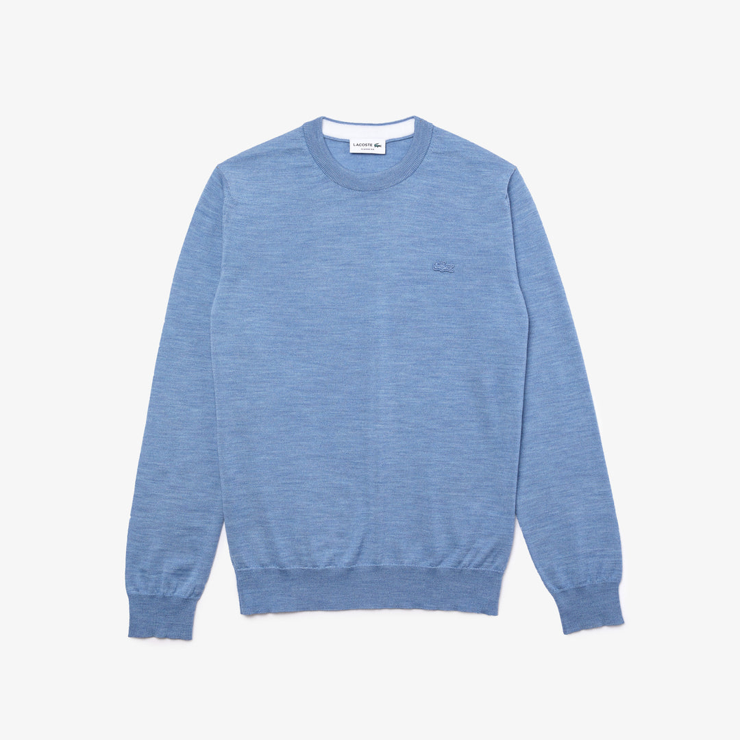 Shop The Latest Collection Of Lacoste Men'S Crew Neck Merino Wool Sweater - Ah1969 In Lebanon