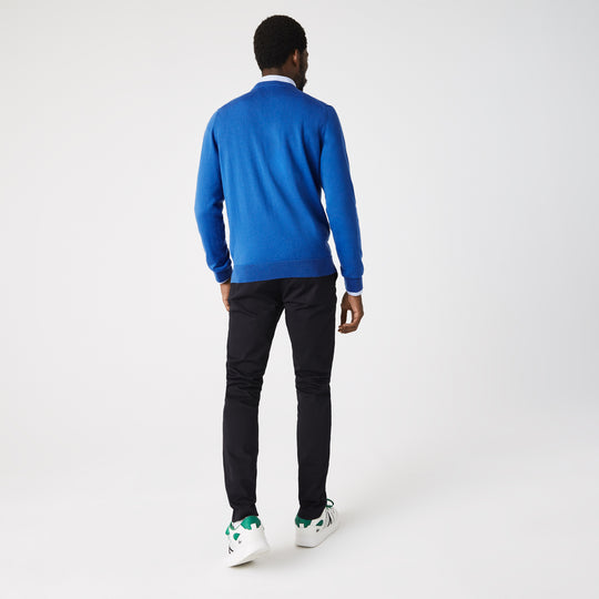 Men's Crew Neck Merino Wool Sweater - Ah1969