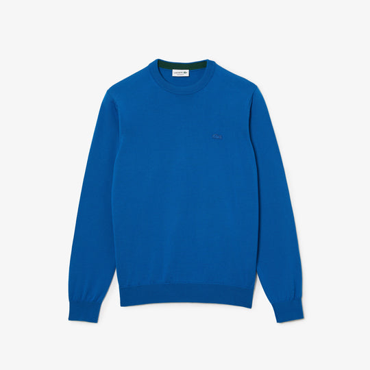 Men's Crew Neck Merino Wool Sweater - Ah1969