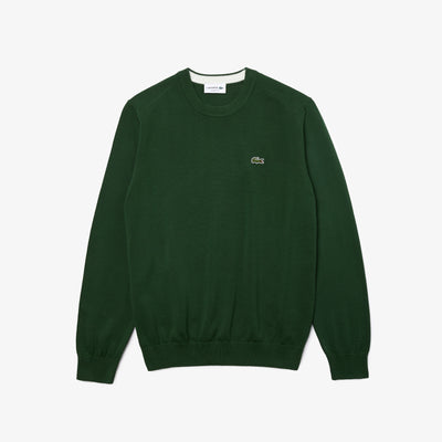 Shop The Latest Collection Of Lacoste Men'S Organic Cotton Crew Neck Sweater - Ah1985 In Lebanon