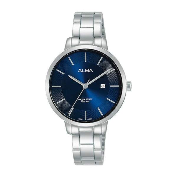 Shop The Latest Collection Of Alba Fashion Blue Dial Silver Steel 32Mm-Ah7Af5X1 In Lebanon