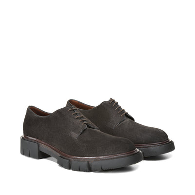 Shop The Latest Collection Of Outlet - Fratelli Rossetti Man Suede Lace-Up 12900 In Lebanon