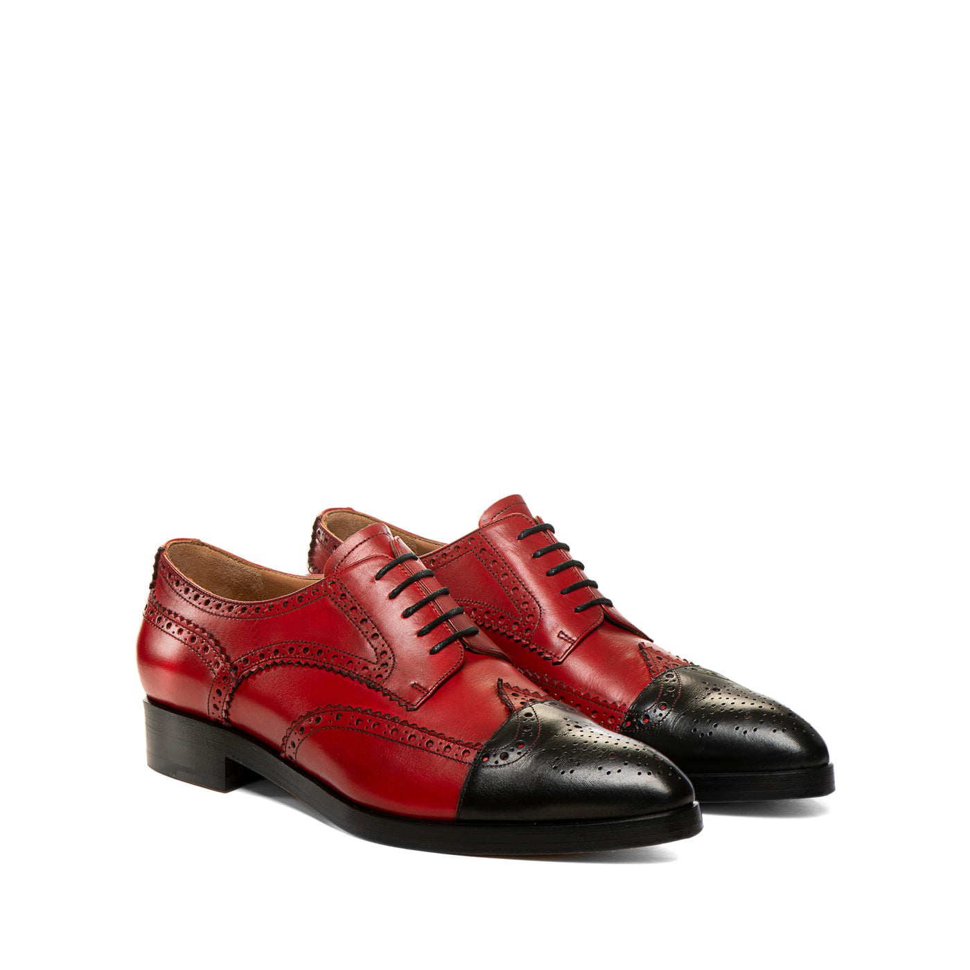Shop The Latest Collection Of Fratelli Rossetti Woman Arrow Leather Lace-Up 67164 In Lebanon