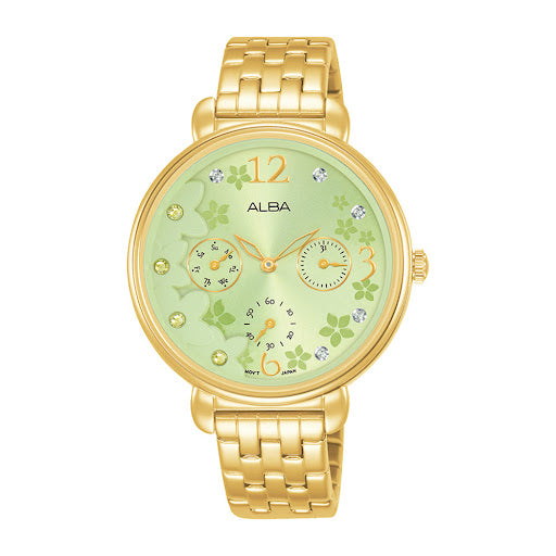 Shop The Latest Collection Of Alba Fashion L.Pink Dial Rose Gold Steel 36.5Mm - Ap6672X1 In Lebanon