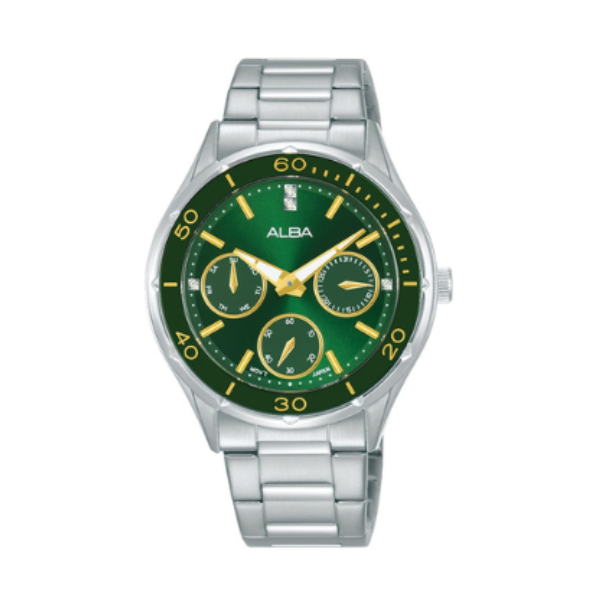 Shop The Latest Collection Of Alba Fashion Green Dial Silver Steel 36Mm - Ap6701X1 In Lebanon