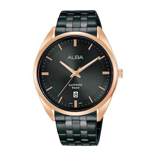 Shop The Latest Collection Of Alba Prestige Blk Dial R.G.Case Blk Steel 41Mm - As9L04X1 In Lebanon