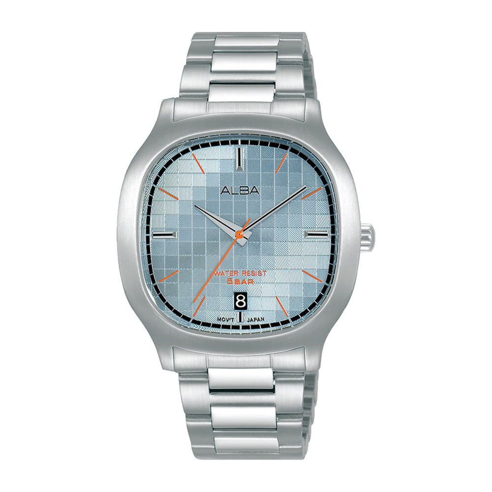 Fusion Ice Blue Dial Silver Steel - As9L77X1