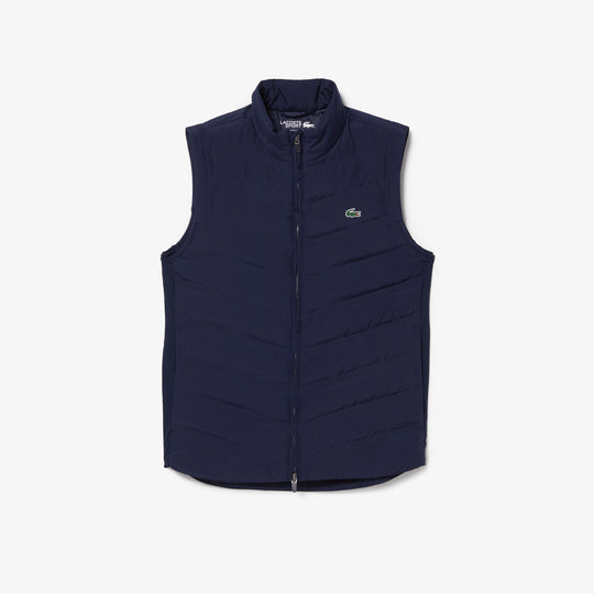 Shop The Latest Collection Of Lacoste Women'S Golf Lacoste Sport Quilted Golf Vest Jacket - Bf9422 In Lebanon