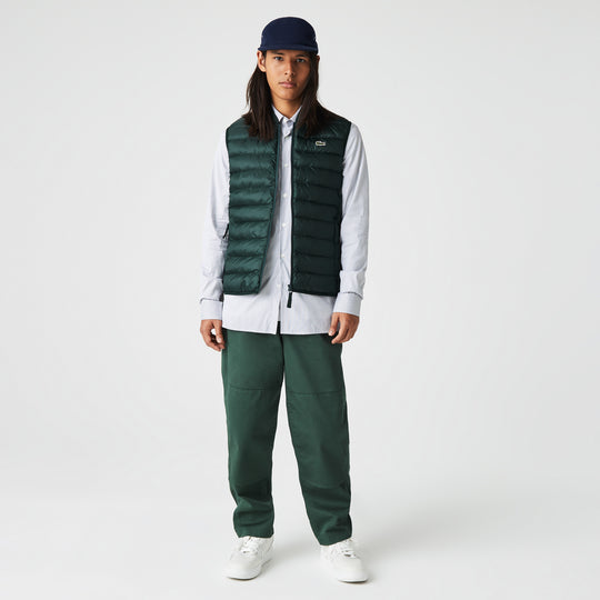 Men's Lacoste Padded Water-Repellent Vest Jacket - Bh0537