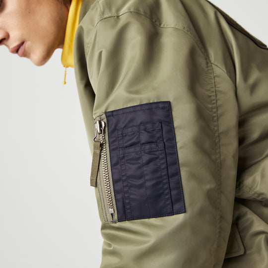 Unisex Live Oversized Contrast Bomber Jacket - BH1158