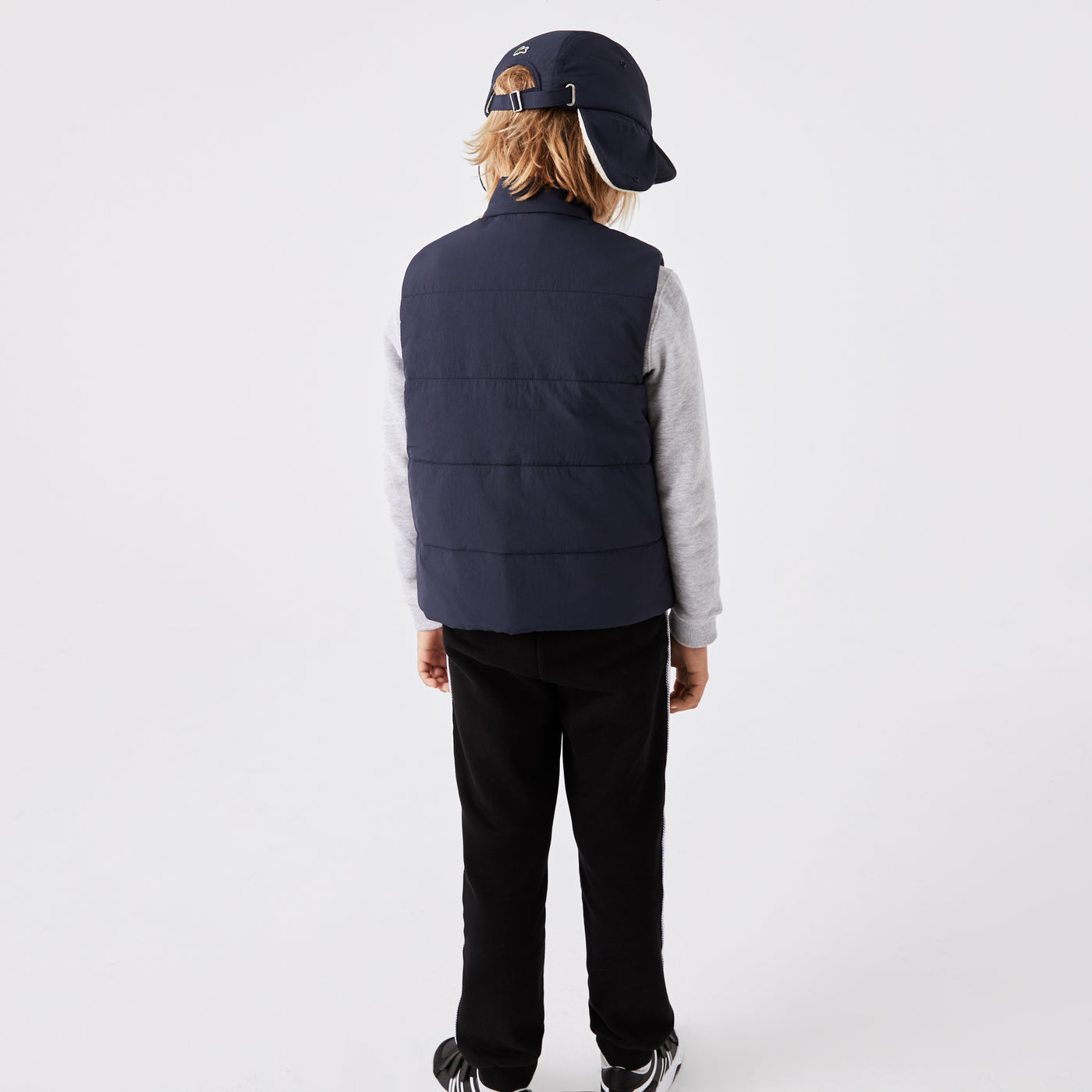 Kids' Lacoste Taffeta Vest Jacket - Bj3521