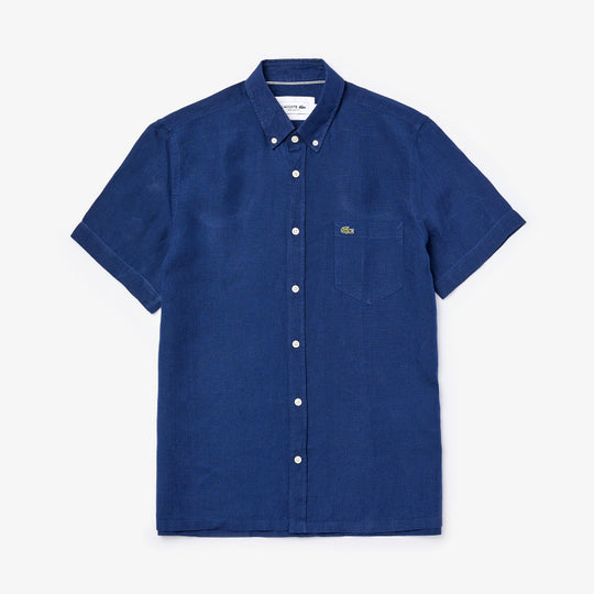 Men's Regular Fit Linen Shirt - Ch4991