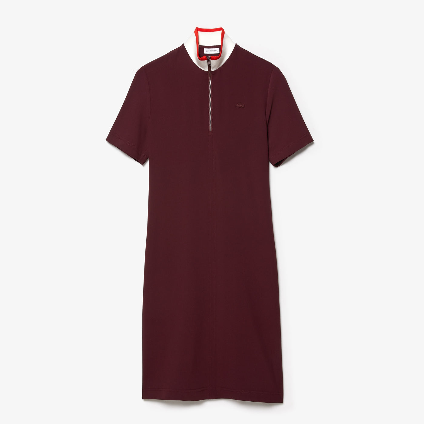 Shop The Latest Collection Of Outlet - Lacoste Women'S Full Zip Flowy Polo Dress - Ef4481 In Lebanon