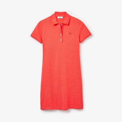 Shop The Latest Collection Of Outlet - Lacoste Women'S Stretch Cotton Pique Polo Dress - Ef5473 In Lebanon