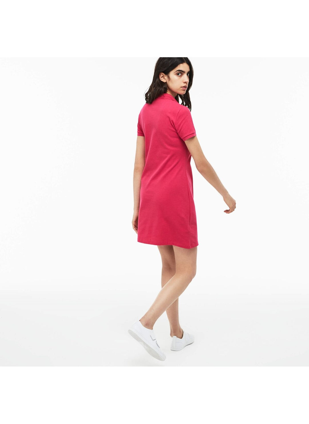 Women's Stretch Cotton Mini Piqué Polo Dress - EF8470