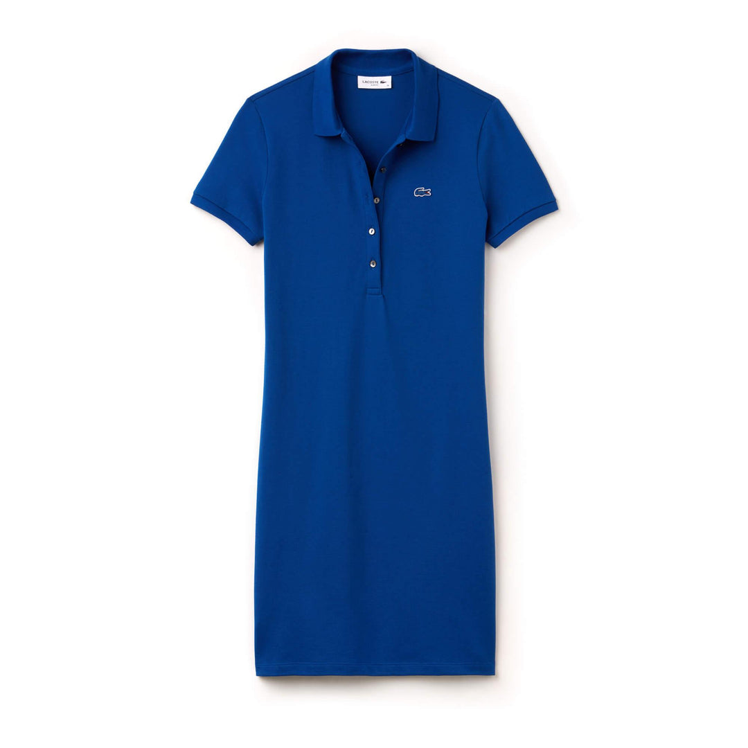 Women's Stretch Cotton Mini Piqué Polo Dress - EF8470