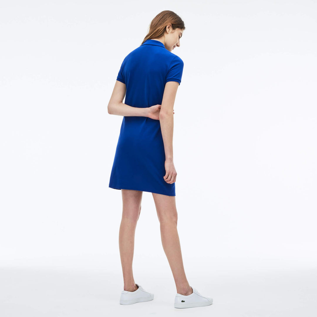 Women's Stretch Cotton Mini Piqué Polo Dress - EF8470
