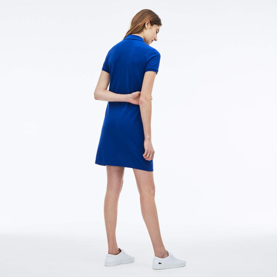 Women's Stretch Cotton Mini Piqué Polo Dress - EF8470