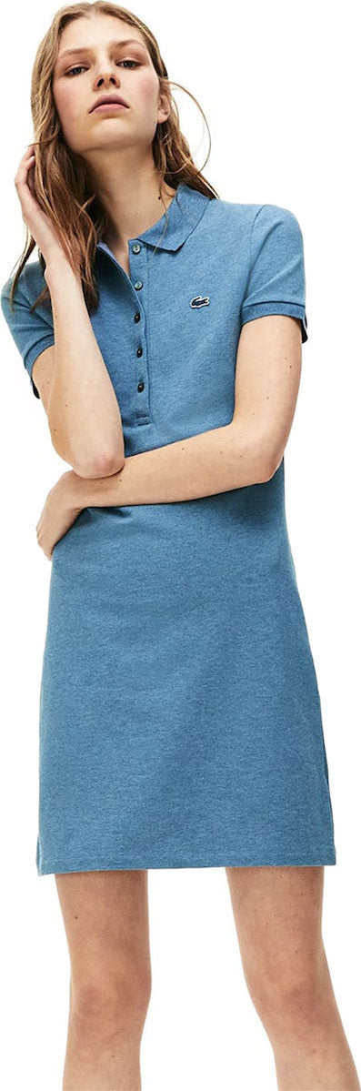 Women's Stretch Cotton Mini Piqué Polo Dress - EF8470