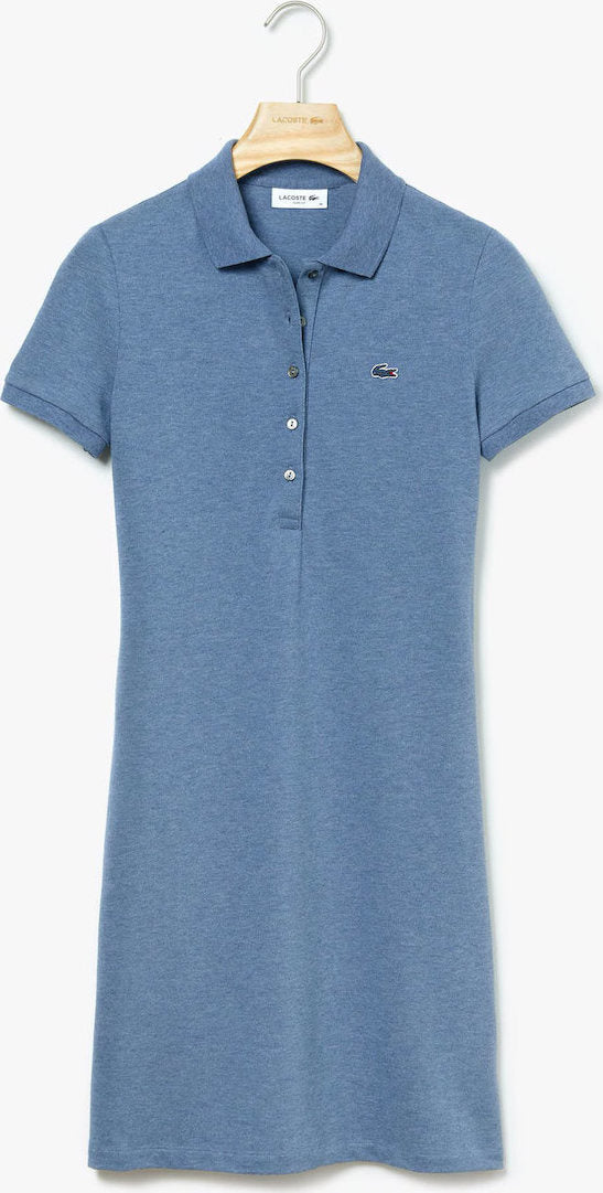 Women's Stretch Cotton Mini Piqué Polo Dress - EF8470