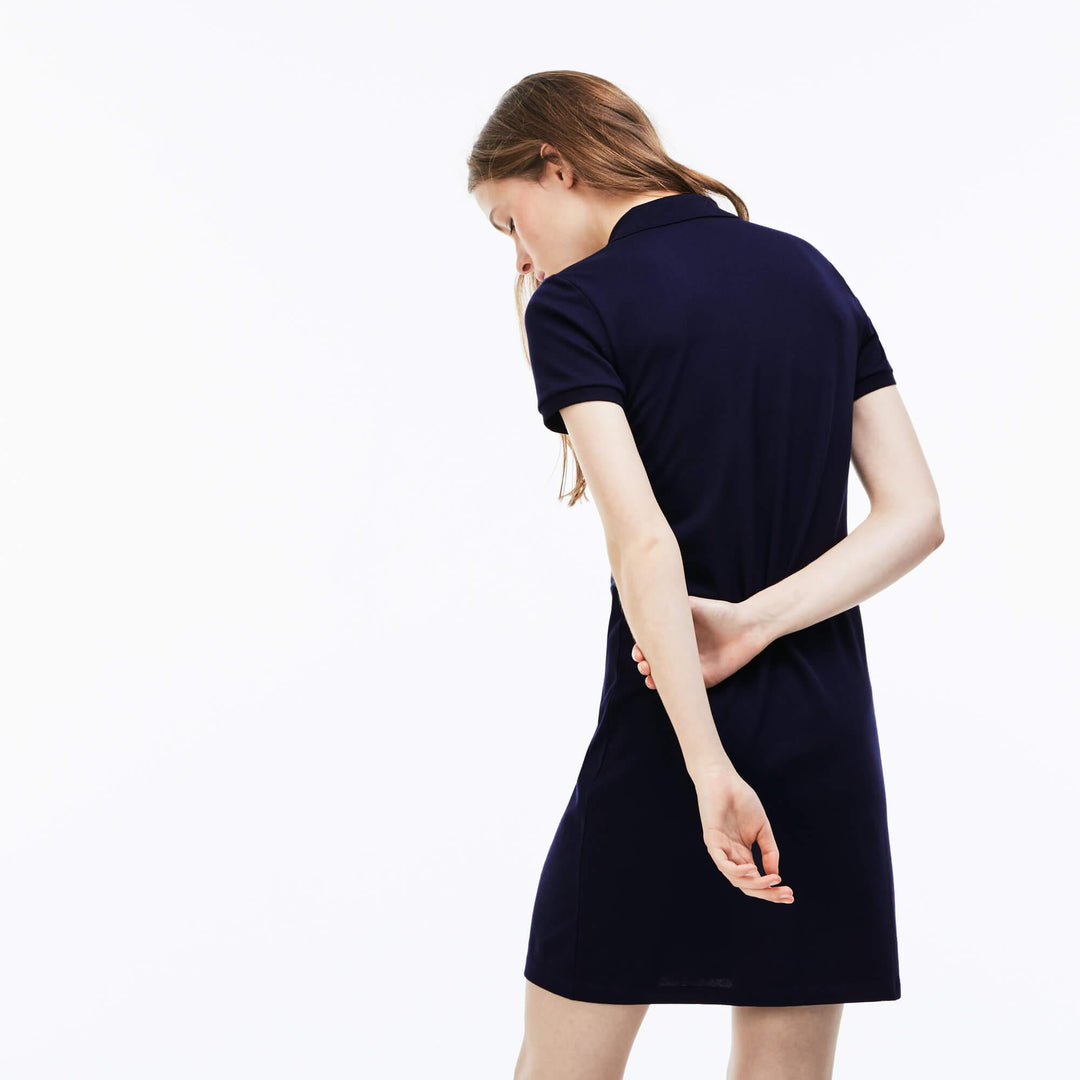 Women's Stretch Cotton Mini Piqué Polo Dress - EF8470