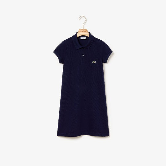 Shop The Latest Collection Of Lacoste Girls' Polo-Style Cotton Dress - Ej2816 In Lebanon