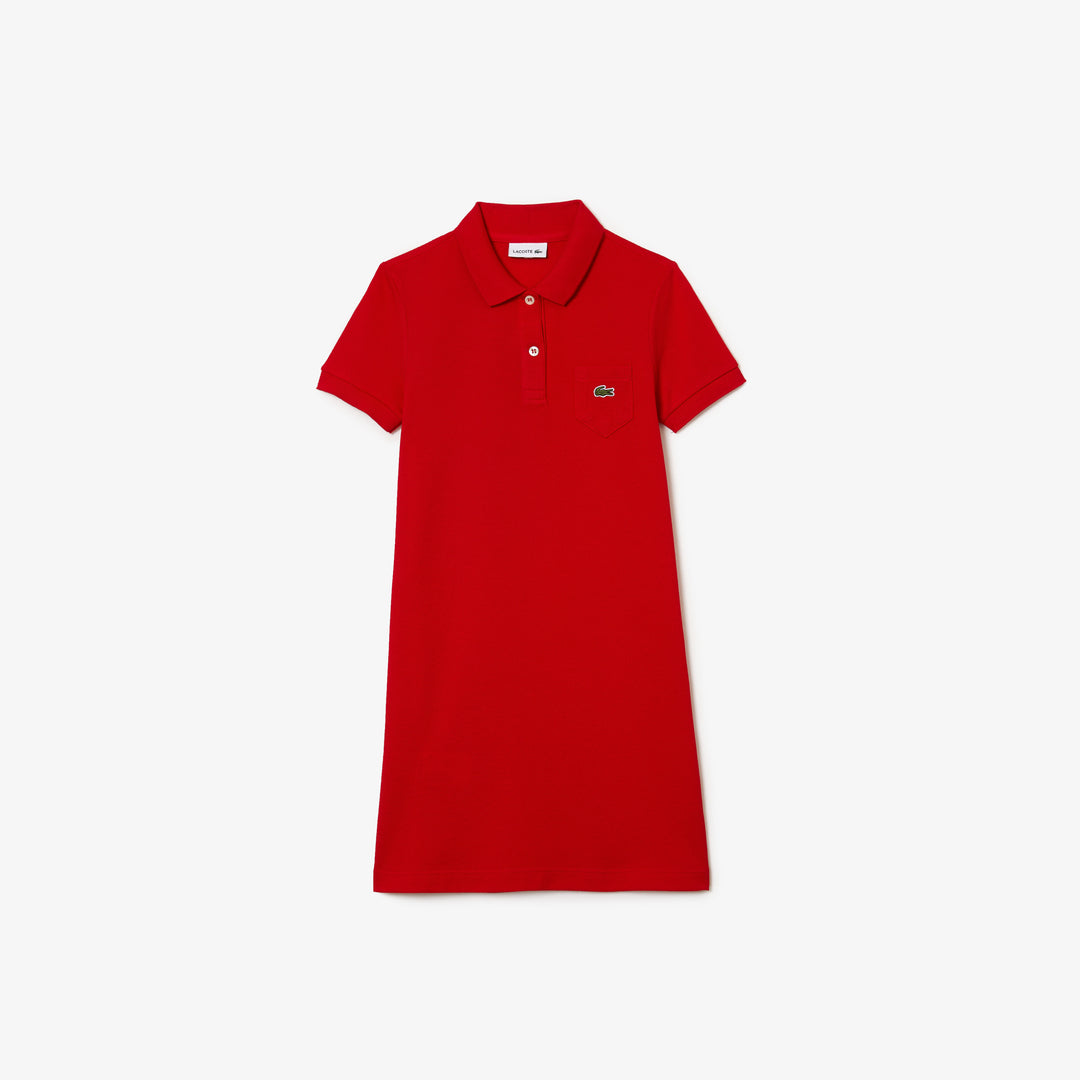 Shop The Latest Collection Of Lacoste Girl’S Polo-Style Cotton Dress - Ej2816 In Lebanon