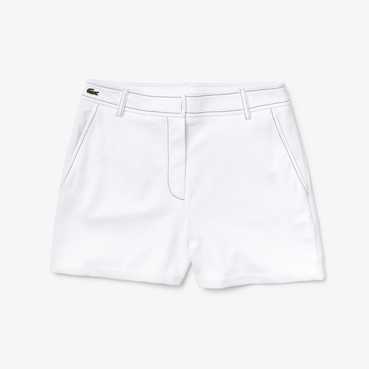 Shop The Latest Collection Of Outlet - Lacoste Women'S Contrast Stitching Shorts - Ff5634 In Lebanon