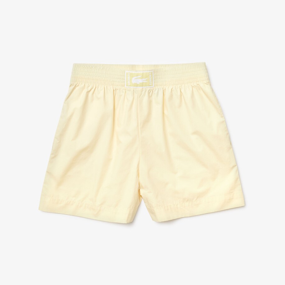 Shop The Latest Collection Of Outlet - Lacoste Women'S Light Cotton Poplin Shorts - Ff6247 In Lebanon