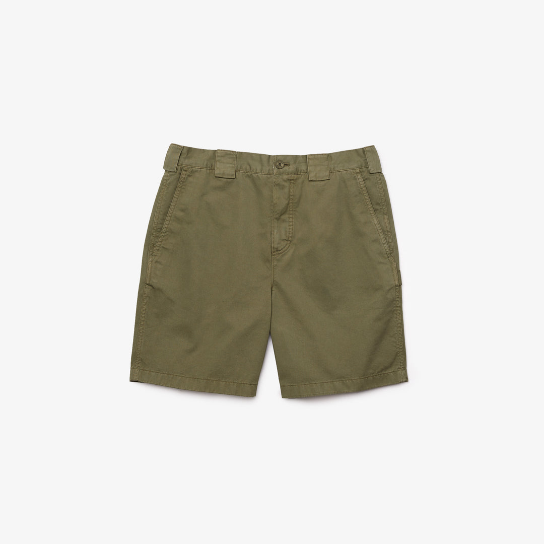 Shop The Latest Collection Of Outlet - Lacoste Relaxed Fit Soft Cotton Cargo Bermuda Shorts - Fh7777 In Lebanon