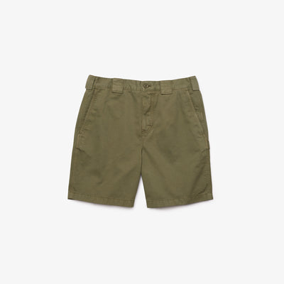 Relaxed Fit Soft Cotton Cargo Bermuda Shorts - FH7777
