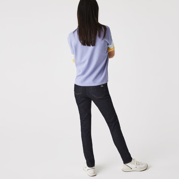 Women's Skinny Fit Stretch Cotton Jeans - Hf5612