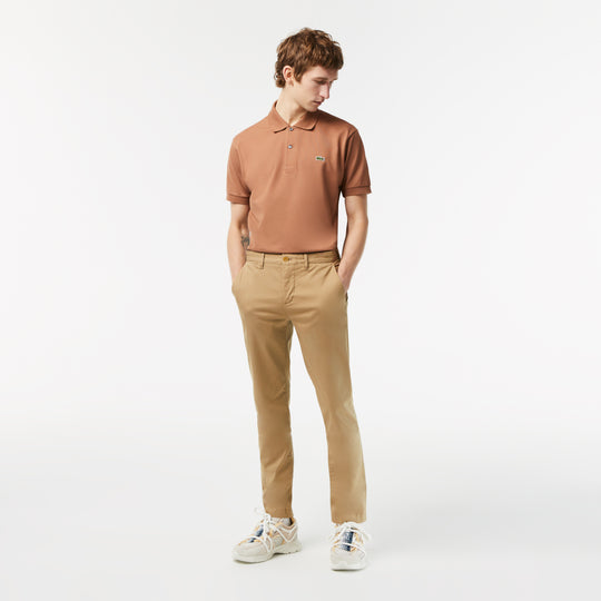 Shop The Latest Collection Of Lacoste Men'S New Classic Slim Fit Stretch Cotton Trousers - Hh2661 In Lebanon