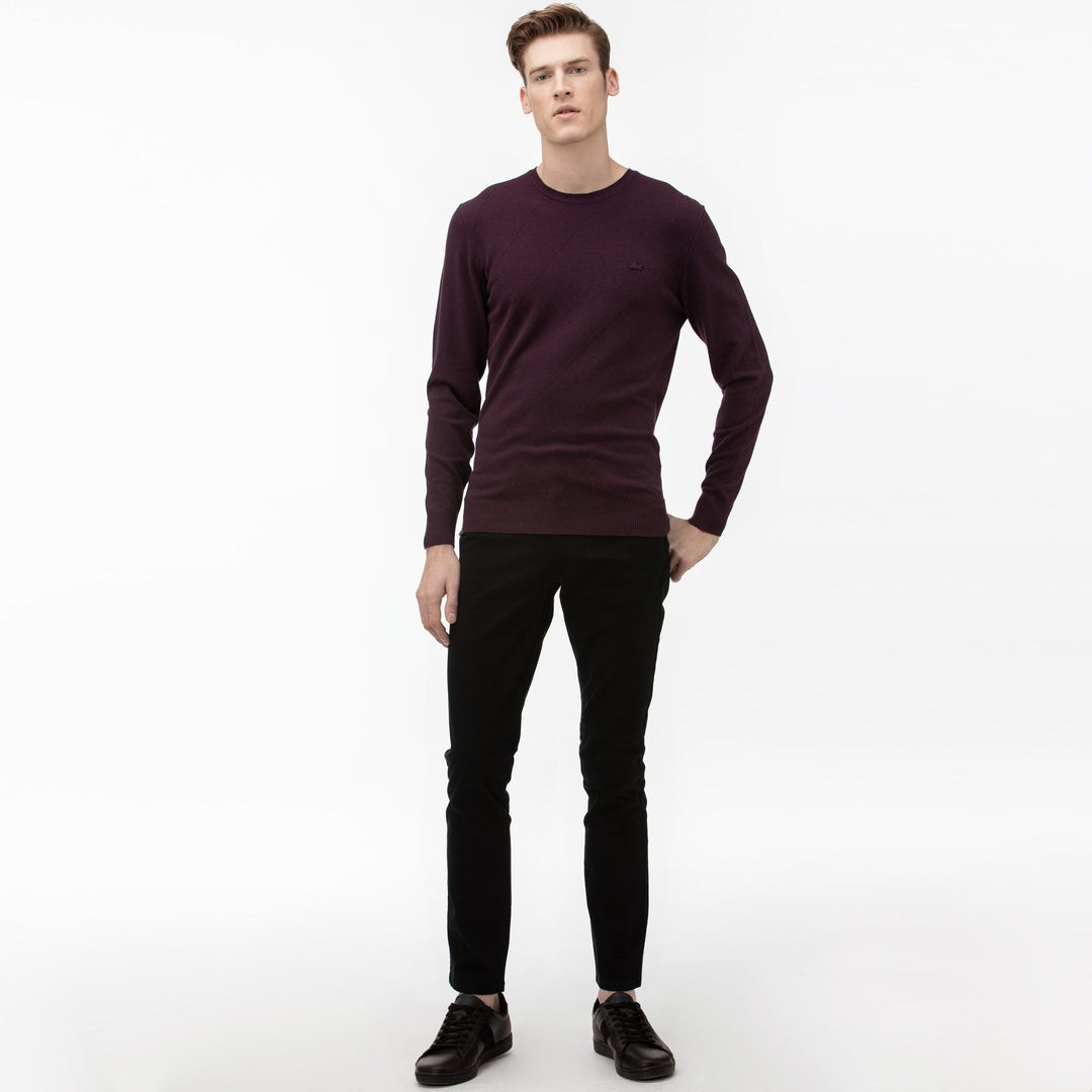 Men's Slim Fit 5-Pocket Stretch Cotton Pants - HH9561