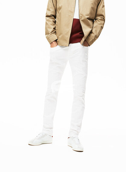 Men's Slim Fit 5-Pocket Stretch Cotton Pants - HH9561