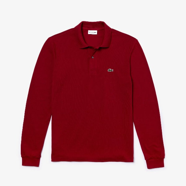 LONG-SLEEVE LACOSTE CLASSIC FIT L.13.12 POLO SHIRT - PERSONALIZABLE-L1312 - myHoldal