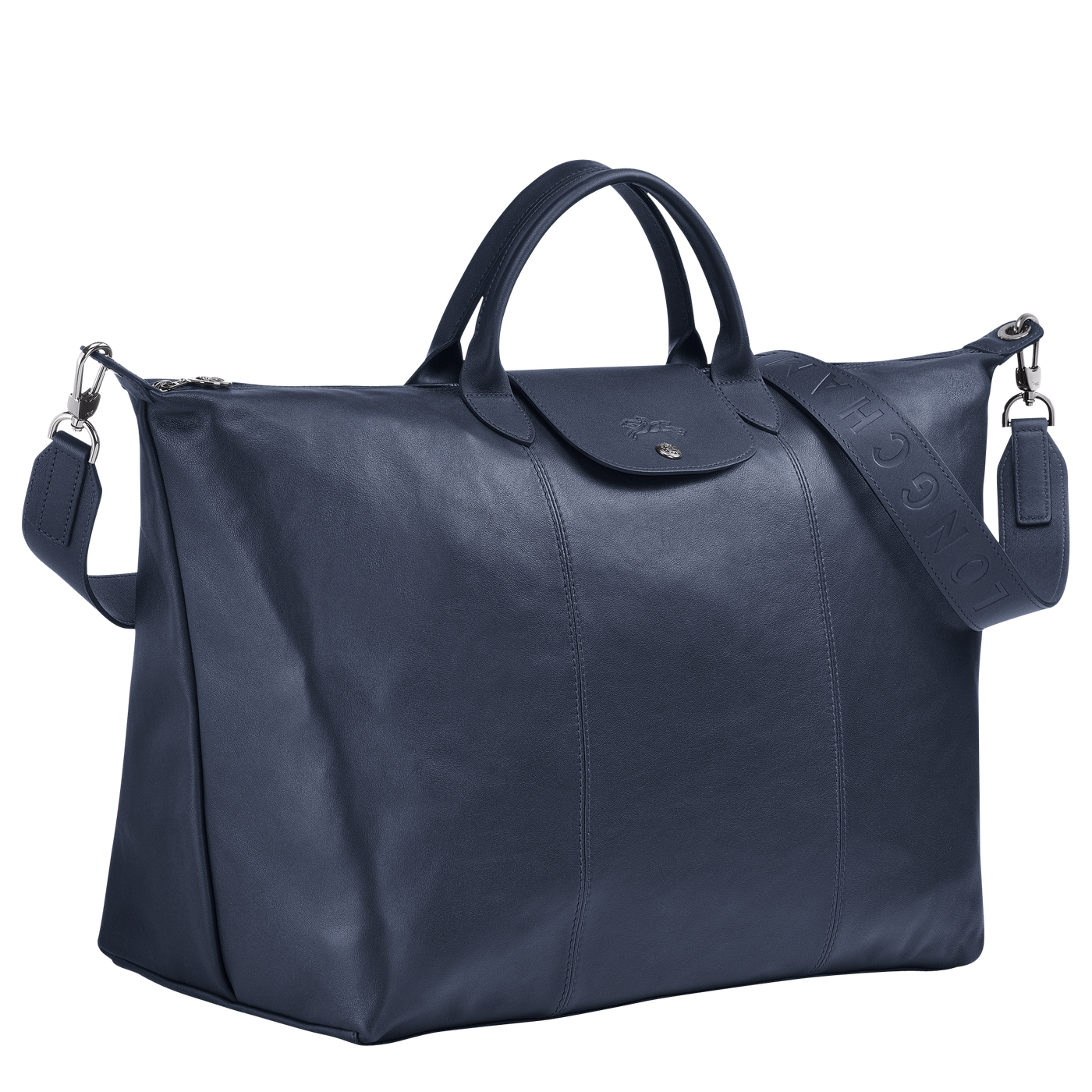Le Pliage Cuir Travel bag L - 1624757