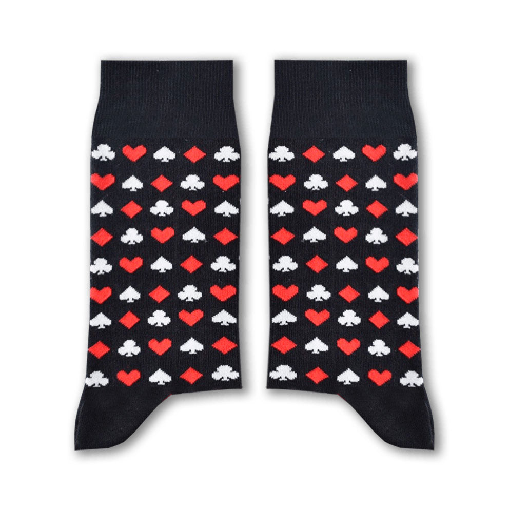 Shop The Latest Collection Of Sikasok Cards (Black) Long Socks 41-46 - Black In Lebanon